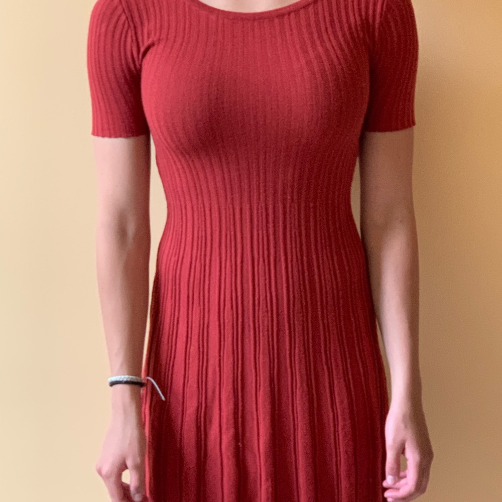 Burnt Orange Dress